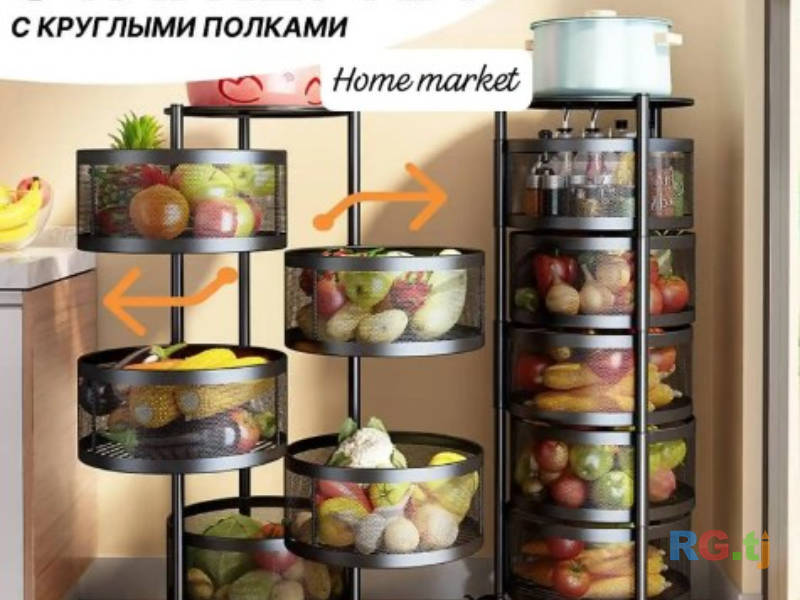 Этажерка для хранения продуктов на кухне