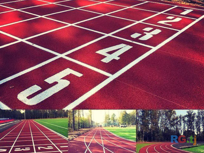 Укладка резинового покрытия в Таджикистане