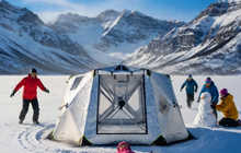 Палатка барои сайёҳи кардар