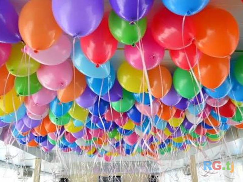 Воздушные шары с гелием на заказ — оформление праздников, дней рождения, свадеб и мероприяти