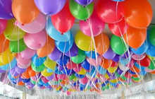Воздушные шары с гелием на заказ — оформление праздников, дней рождения, свадеб и мероприяти