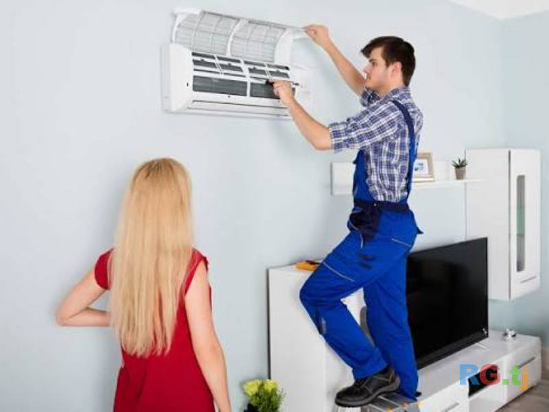 Установка кондиционера | Монтаж и подключение кондиционеров в Таджикистане