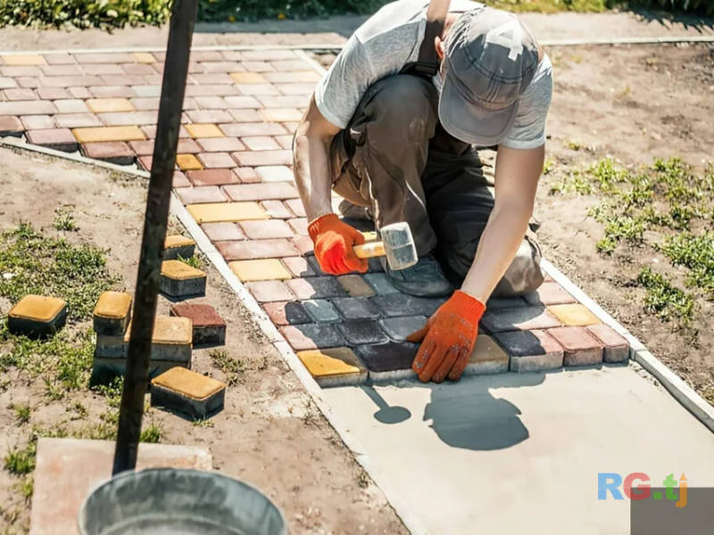 Услуги мастера по брусчатке | Укладка тротуарной плитки и мощение