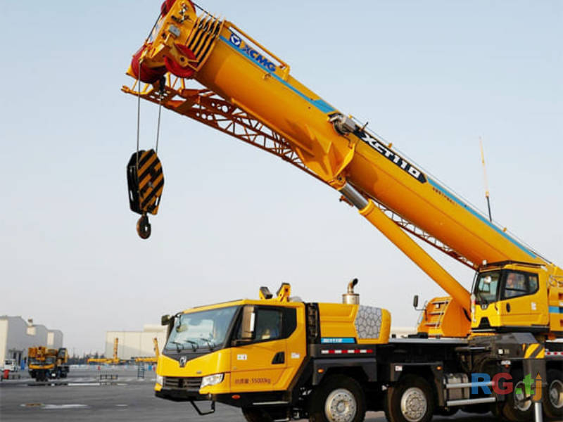 Услуги автокрана XCTG 55 т | Подъём и транспортировка тяжёлых грузов